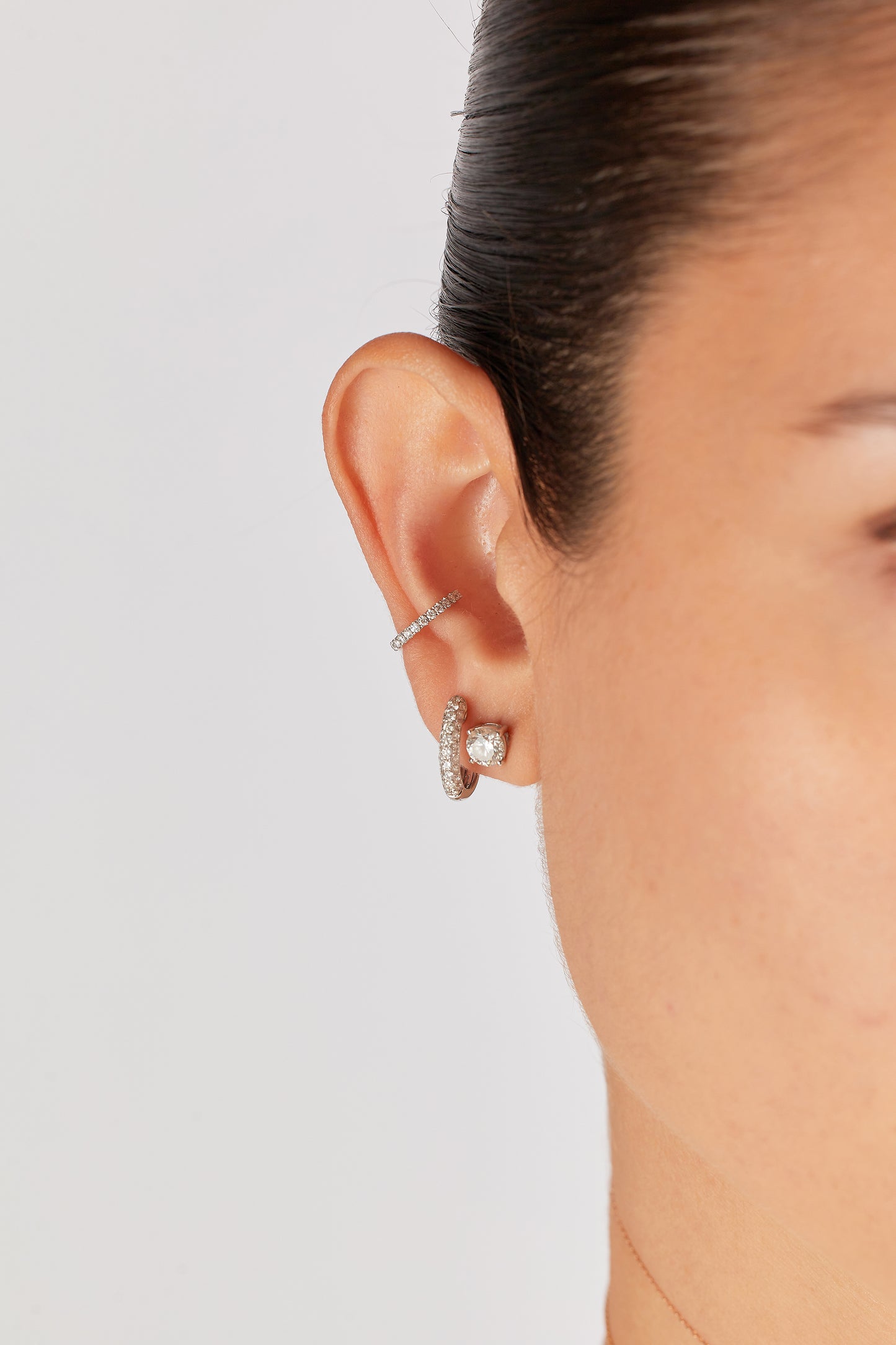 Cupola Diamond Earring