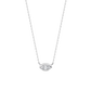 Bezel Marquise Necklace