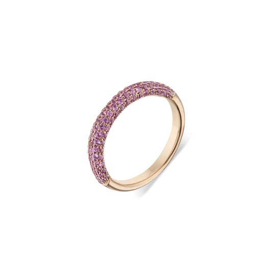 Cupola Pink Sapphire Ring