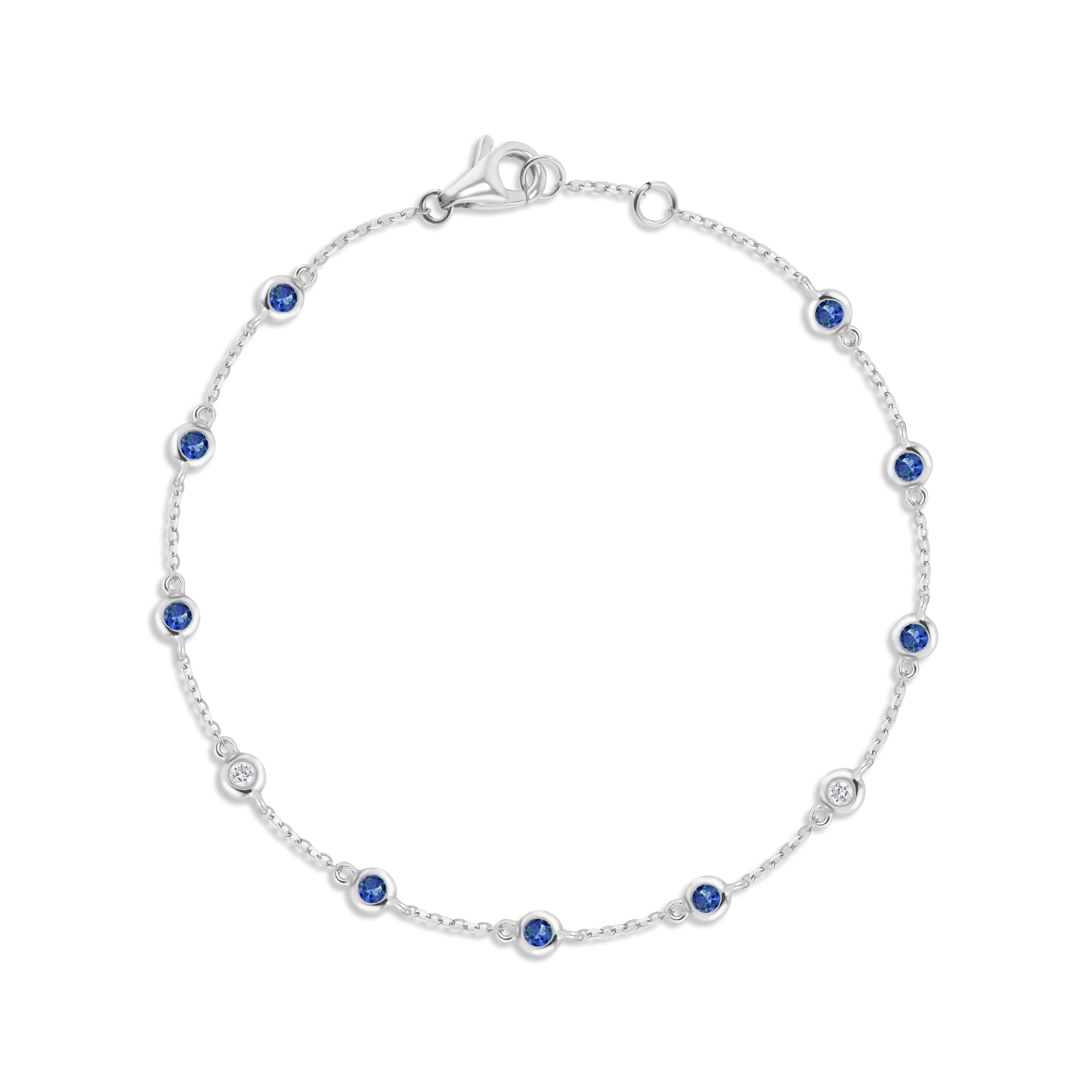 Flow Blue Sapphire Bracelet